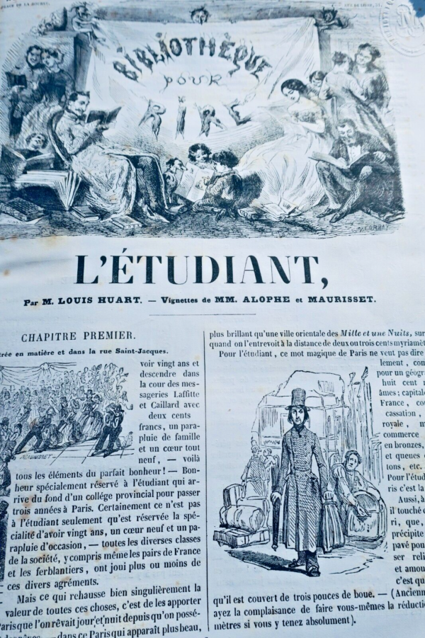 Physiologies Parisiennes, illustrées par Gavarni, Cham, Daumier, Bertall... – Image 14