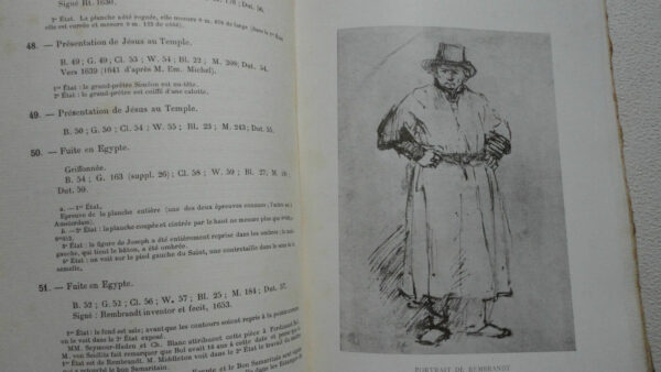 REMBRANDT COURBOIN François EXPOSITION D'OEUVRES DE REMBRANDT dessins et gravure – Image 5