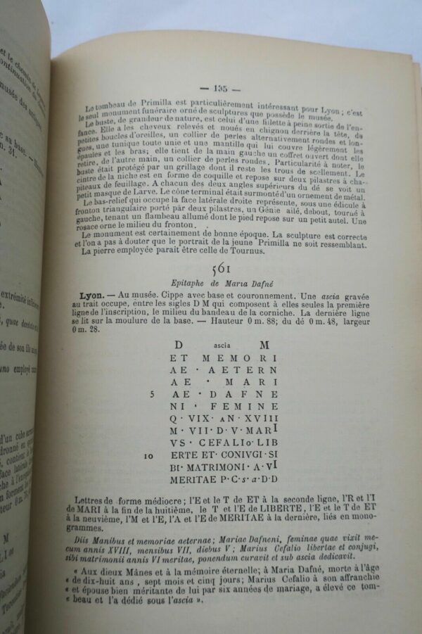 Revue Epigraphique du Midi de la France 1884-1889 – Image 6