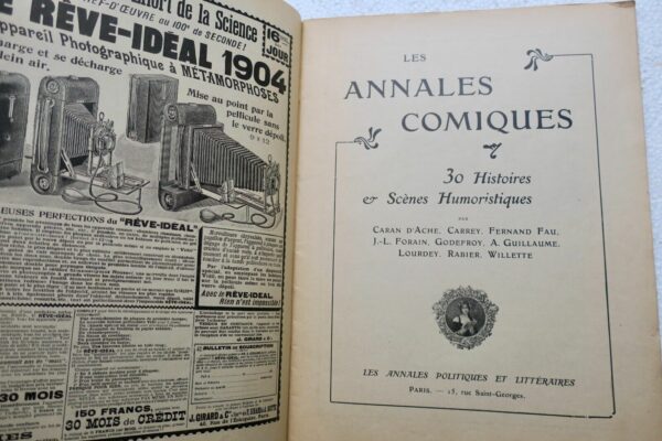 Revue "Les annales comiques". N° 1087 bis. 24 avril 1904 – Image 8