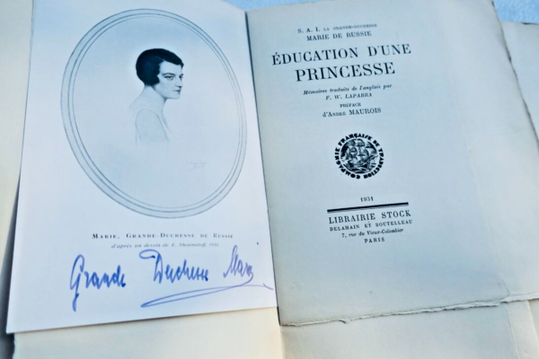 Russie S.A.I. LA GRANDE DUCHESSE MARIE DE RUSSIE EDUCATION D'UNE PRINCESSE 1931