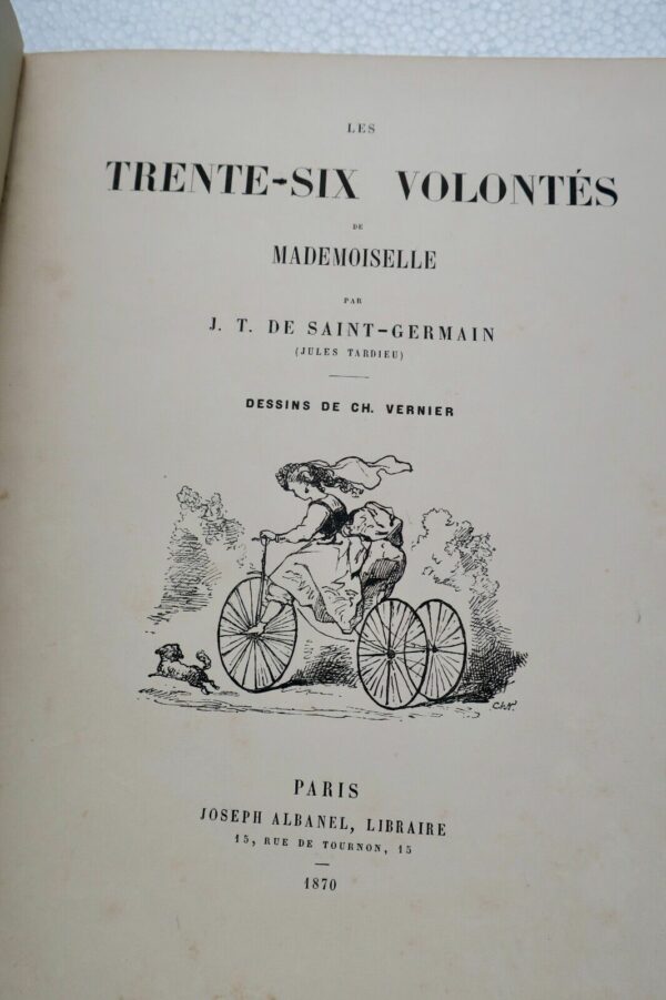 TARDIEU - Charles VERNIER  illustrations Trente-Six Volontés de Mademoiselle – Image 9