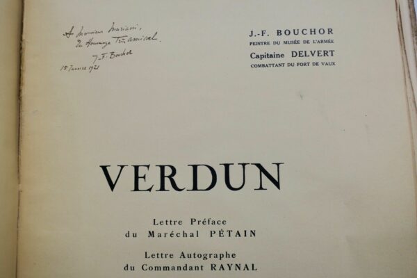 Verdun + envoi de l'auteur BOUCHOR J.-F. et CAPITAINE DELVERT – Image 8