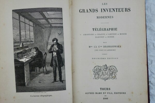 télégraphie DROHOJOWSKA Grands Inventeurs Moderne 1880 – Image 8