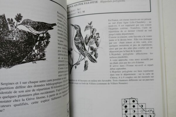 Atlas des oiseaux nicheurs de l'Yonne (1979-1992). – Image 8