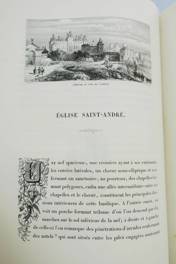 BORDEAUX BORDES (Auguste). Histoire des monuments anciens et modernes 1845 – Image 7