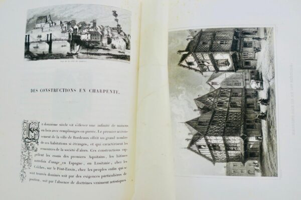 BORDEAUX BORDES (Auguste). Histoire des monuments anciens et modernes 1845 – Image 8