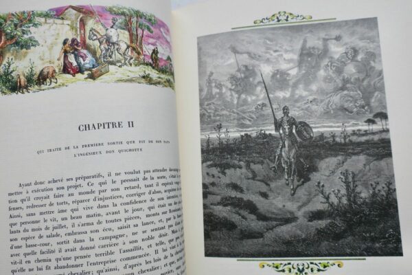 CERVANTES L'INGENIEUX HIDALGO. DON QUICHOTTE DE LA MANCHE, illustré par G. Doré – Image 12