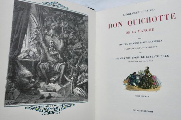 CERVANTES L'INGENIEUX HIDALGO. DON QUICHOTTE DE LA MANCHE, illustré par G. Doré – Image 13