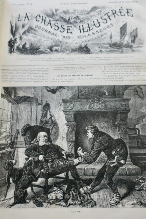 Chasse illustrée - Journal des chasseurs et de la vie à la campagne 1878 – Image 7