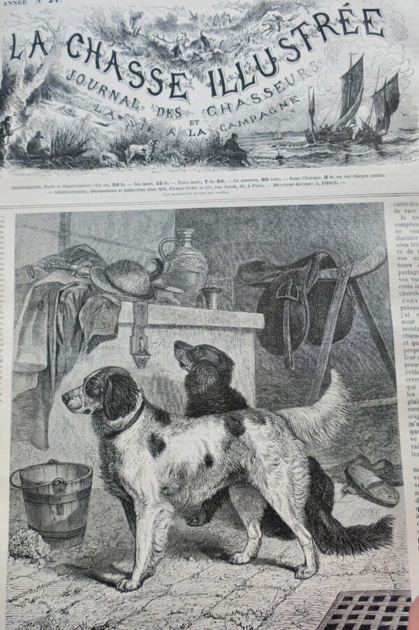 Chasse illustrée - Journal des chasseurs et de la vie à la campagne 1878 – Image 8