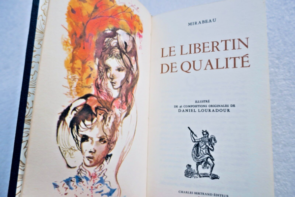 Curiosa Mirabeau Le libertin de qualité