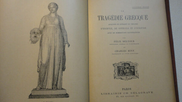 DELTOUR, Félix , RINN, Charles. La tragédie Grecque. 1887 – Image 7