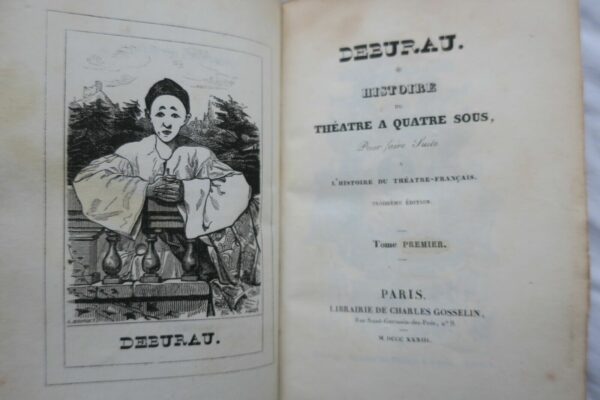 Debureau Histoire du théâtre à quatre sous, pour faire suite à l'histoire 1833 – Image 4