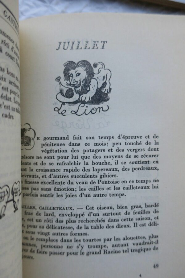 GALTIER-BOISSIERE trompette de la Bérésina, petit vieux, calendrier gastronomiq- – Image 10