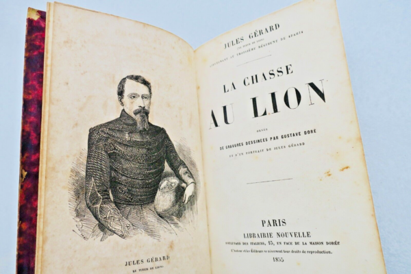 GERARD La Chasse au LION ill-Gustave Doré 1855