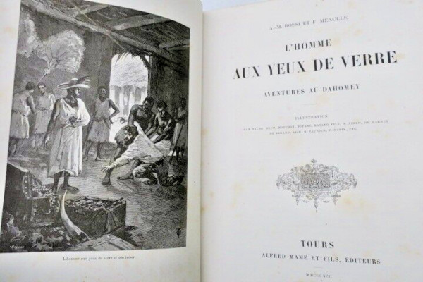 MEAULLE F. L'Homme aux Yeux de Verre. Aventures au Dahomey – Image 3