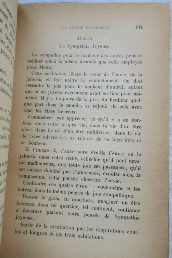 Méditation bouddhique. Etude sur sa théorie et sa pratique... – Image 4