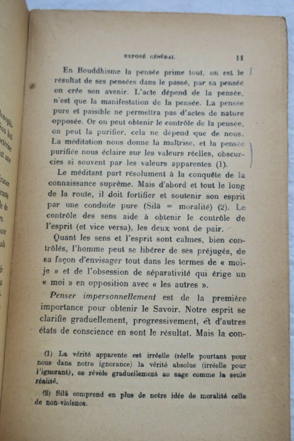 Méditation bouddhique. Etude sur sa théorie et sa pratique... – Image 8