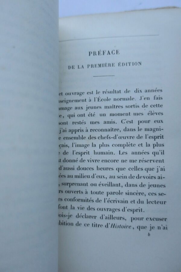 NISARD D. Histoire de la Littérature Française 1863 – Image 6