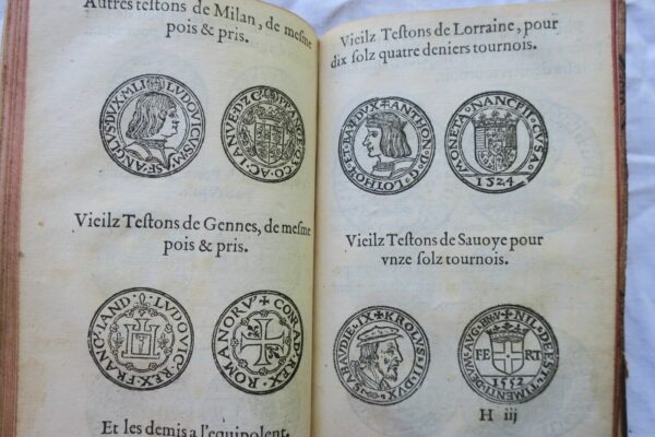 Or & argent Ordonnances du Roy contenant le pois & pris des especes d'or & 1561 – Image 7