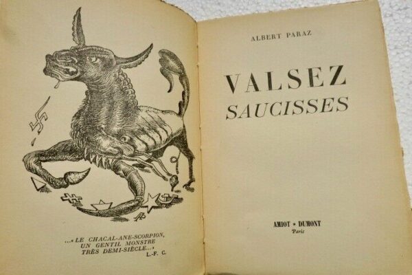 PARAZ (Albert) CELINE (Louis-Ferdinand) Valsez saucisses – Image 7