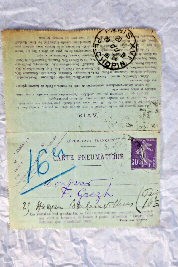 PAUL HERVIEU lettres & cartes autographes manuscrites & signées – Image 8