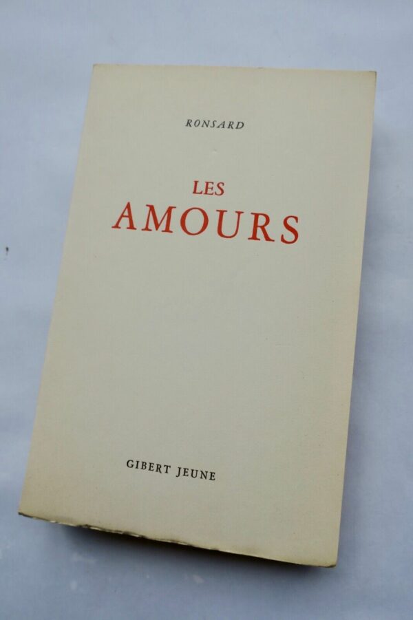 RONSARD Les amours GIBERT JEUNE 1949 – Image 3