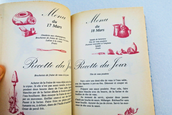 Recettes préférées de la Mère Denis. 365 menus, 365 recettes. Un an de bonne cui – Image 7