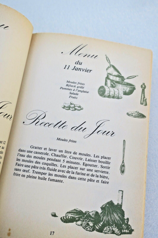 Recettes préférées de la Mère Denis. 365 menus, 365 recettes. Un an de bonne cui – Image 9