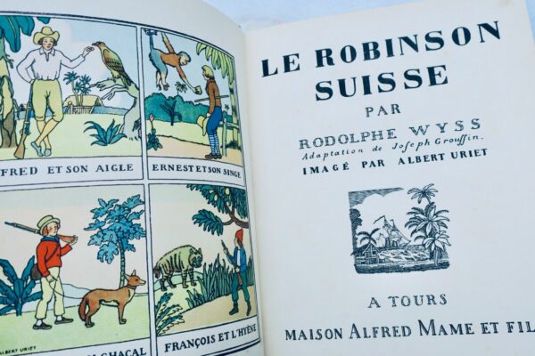 Robinson Suisse Imagé par Albert Uriet – Image 16