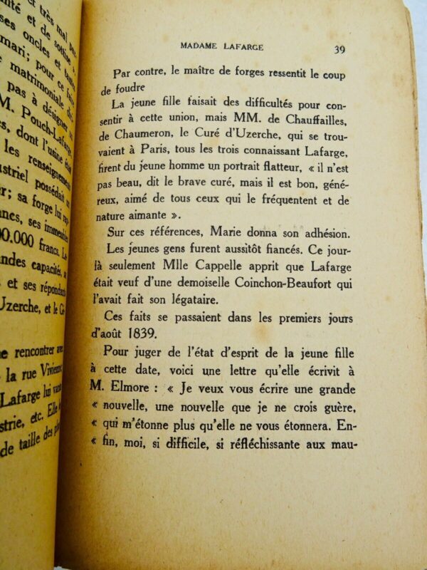 VICIEUSE DU GRAND MONDE MADAME LAFARGE / DOCUMENTS INEDITS – Image 5