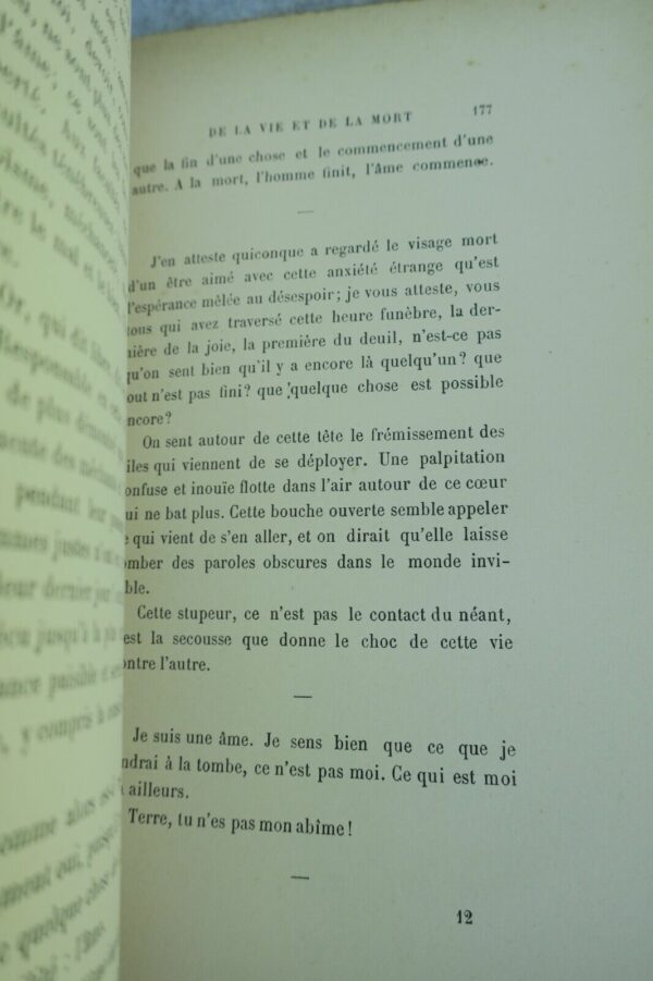 Victor HUGO. POST-SCRIPTUM DE MA VIE. Oeuvres posthumes de Victor Hugo 1901 – Image 4