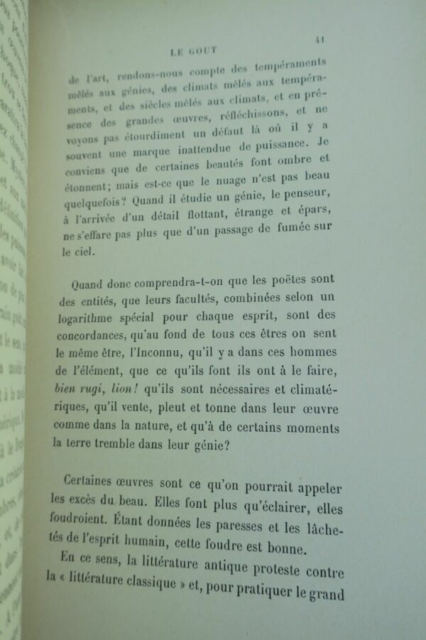 Victor HUGO. POST-SCRIPTUM DE MA VIE. Oeuvres posthumes de Victor Hugo 1901 – Image 9