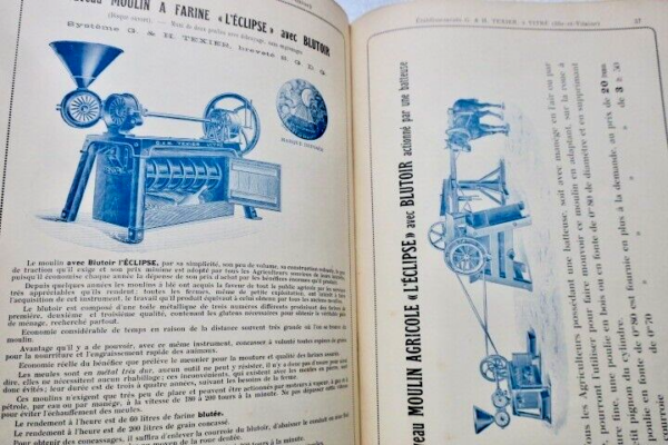 catalogue illustré spécial aux machines agricoles 1912