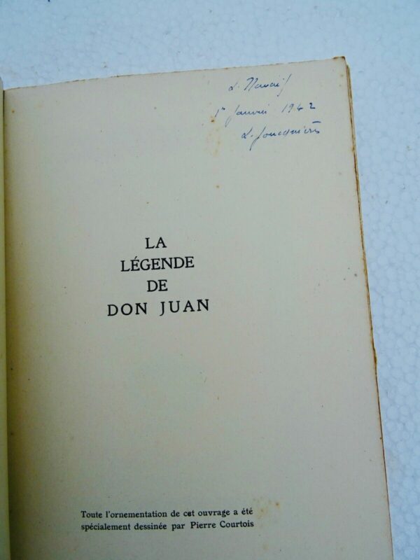 don Juan T'SERSTEVENS Albert LA LÉGENDE DE DON JUAN – Image 10