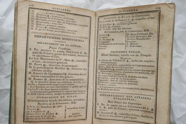 Almanach de la cour, de la ville et des départemens. Pour l'année 1829 – Image 7