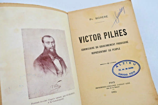 Anarchie Victor Pilhes, commissaire du Gouvernement provisoire, Représentant du