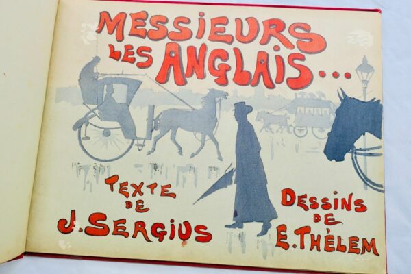 Anglais THÉLEM Messieurs les Anglais SERGIUS dédicacé – Image 3