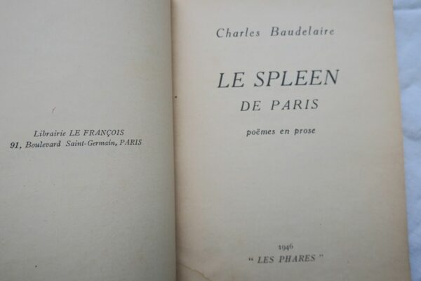 Baudelaire Charles "Le Spleen de Paris" - Poëmes en prose – Image 6