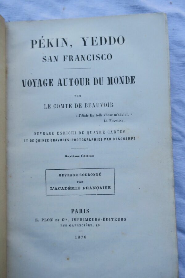 Beauvoir  Pékin, Yeddo, San Francisco 1878 – Image 4