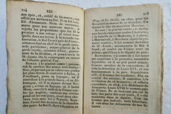 Biographie pittoresque des pairs de France... 1826 MINI – Image 7