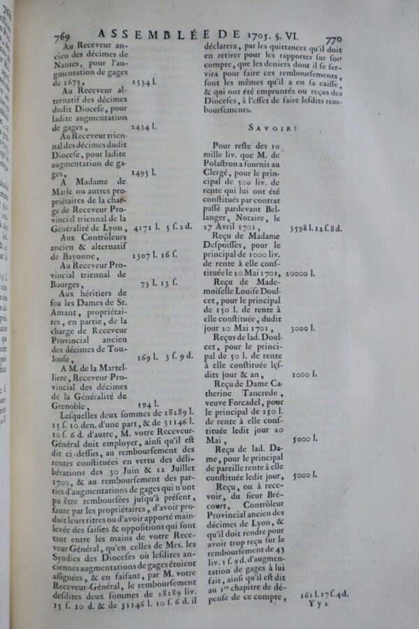 Collection Des Procès-verbaux Des Assemblées-générales Du Clergé De France De... – Image 5