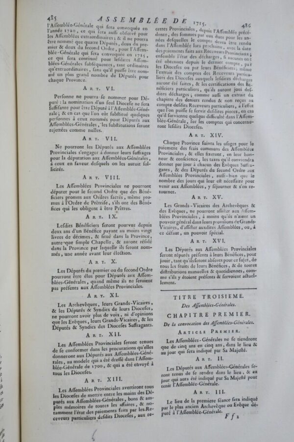 Collection Des Procès-verbaux Des Assemblées-générales Du Clergé De France De... – Image 6