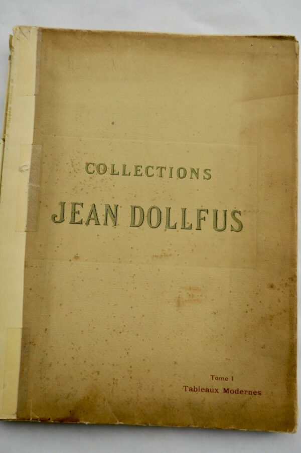 Dollfus CATALOGUE DE TABLEAUX MODERNES 1912 – Image 3