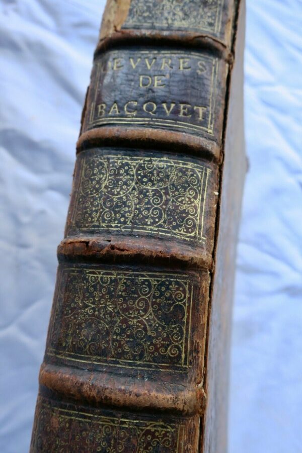 Droit Jean Bacquet 1658 Lawyer Of The King In The Chamber Of The Treasury 1658