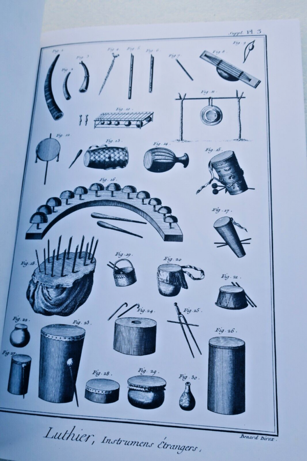 ENCYCLOPEDIE DIDEROT & D'ALEMBERT  Lutherie – Image 11