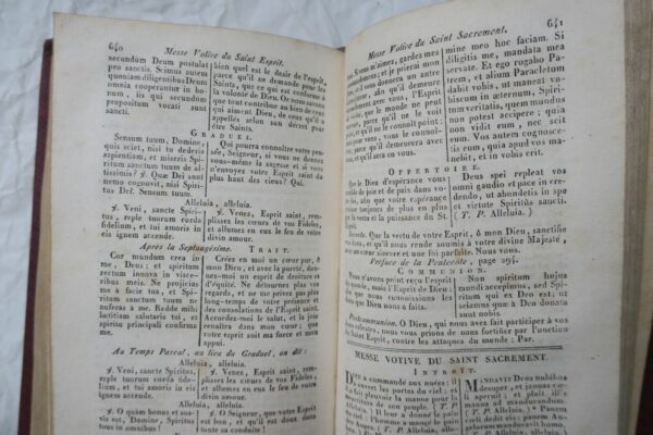 Eucologe ou nouveau livre d'église le plus complet en latin et en françois 1822 – Image 12