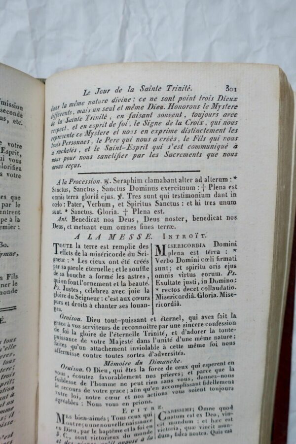 Eucologe ou nouveau livre d'église le plus complet en latin et en françois 1822 – Image 9