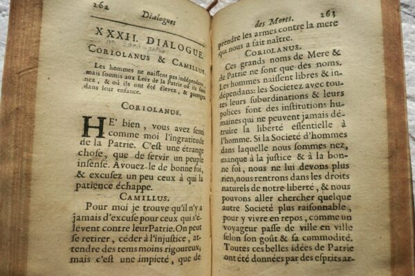 FENELON  DIALOGUES DES MORTS ANCIENS ET MODERNES 1721 – Image 7